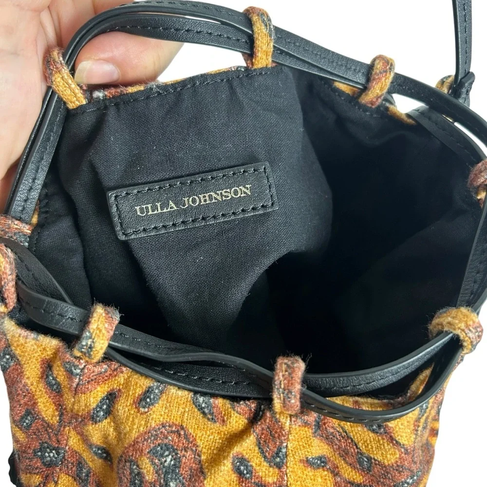 Ulla Johnson Ochre Bohemian Brea Bag EUC - Picture 8 of 16